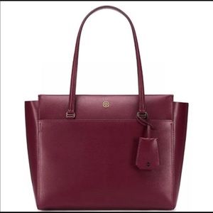 Tory Burch Parker Tote Imperial Garnet